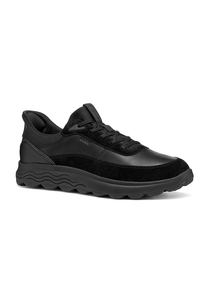 Geox U Spherica Plus A Herren Sneaker Slip-On Schuhe U56MPA 08522 C9999 schwarz