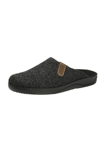 Rohde Herren Pantoffeln Soltau-H Hausschuh Schuh Pantolette Filz  2782 Anthrazit