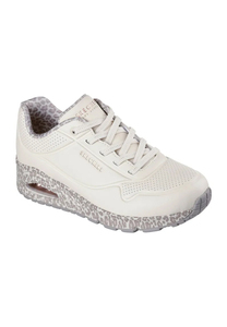 Skechers Damen Sport Casual UNO Safari Time Sneakers Woman 155412 WHLD