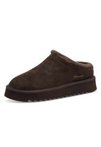 Tamaris Leder Pantolette 1-27300-45-304 Damen Frauen Mule warm gef�ttert Braun