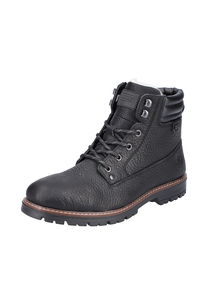 Rieker Herren Biker Boots Stiefelette Stiefel F3600-00 Schwarz  