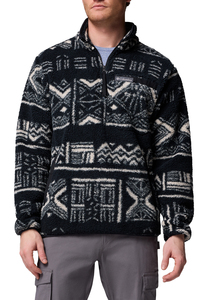 Columbia Rugged Ridge Sherpa 1/2 Zip Herren Fleecejacke Outdoor 2135471 schwarz