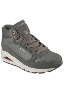 Skechers Damen Street UNO Stacre Shine Sneaker 177181 OLV Olive