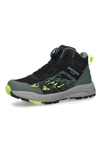 Dockers by Gerli Jungen Sneaker Schnellverschluss 55SL706 dkl. grn/schwarz 