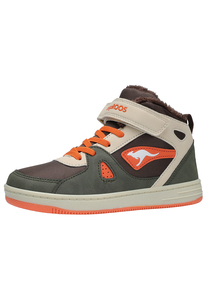 KangaROOS Kinder K-CP Kalley II EV High-Top Sneaker Warmfutter beige 