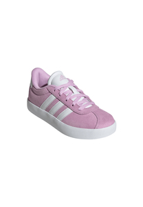 Adidas VL Court 3.0 K Kinder Unisex Sneaker Wildleder ID6310 rosa