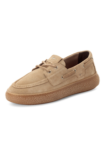 Tamaris Damen Leder Mokassin 1-23744-45 341 Slipper Frauen Schuh M2374445 Beige