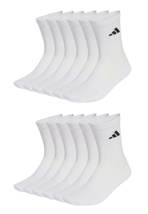 adidas Unisex Cushioned Sportswear Crew Socken 12er-Pack Tennissocken 12 Paar