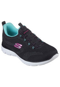 SKECHERS SUMMITS - NEW NATURE Sneakers Damen 150120 BKMT Black Multi