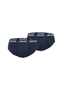 Levis Herren Retrobriefs REPEAT LOGO Slip Unterw�sche 2-er Pack