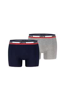 Levis Herren Boxershorts REPEAT SPW LOGO BOXER Unterw�sche Pants 2-er Pack