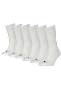 PUMA Unisex Crew-Socken Unisex f�r Damen Herren Tennissocken 6-er Pack