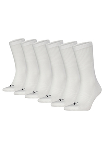 PUMA Unisex Crew-Socken Unisex f�r Damen Herren Tennissocken 6-er Pack
