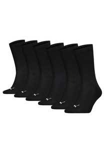 PUMA Unisex Crew-Socken Unisex f�r Damen Herren Tennissocken 6-er Pack