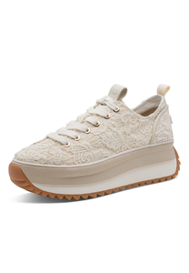 Tamaris Damen Sneaker 1-23731-41 474 Damen Low Top Vegan M2373141 Ivory