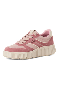 Tamaris Damen Sneaker 1-23701-46 596 Low-Top Frauen Schuh Leder Rosa