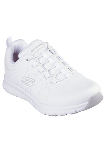 Skechers Damen Sneaker SQUAD CHAOS SR Arbeitsschuhe 108145EC WHT Wei�