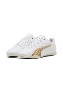 Puma Damen Sneaker Catch Soleil Dayinight 404307 01 White-Puma Gold-Vapor Gray 