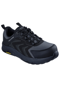 Skechers Herren SPEED-FLEX TREKKER Sicherheitssneaker 200255EC BLK Schwarz