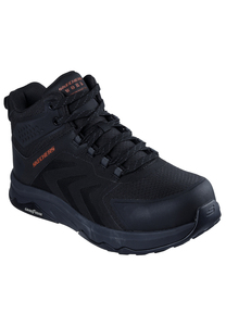 Skechers Herren SPEED-FLEX TREKKER NORDOWN Berufsschuh 200256EC BKRD Schwarz/Rot