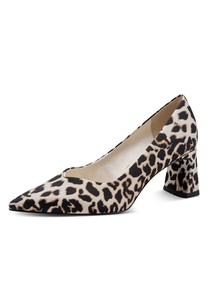 Tamaris Damen Pumps 1-22453-45 360 Frauen Schuhe elegant Textil Leopard
