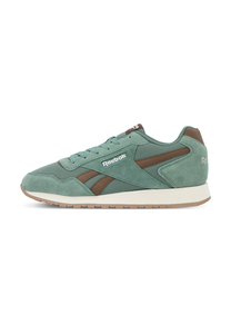 Reebok Unisex Glide Sneaker, Laufschuh, Memory-Foam, 100246071, Fieldgreen/Simple Brown