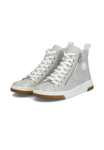 Rieker Damen Sneaker High Komfort N3945-40 Grey