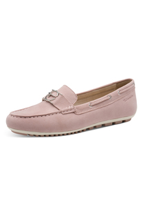 Tamaris Damen Slipper 1-24630-44-521 Moccassin Frauen Schuhe Leder Rosa