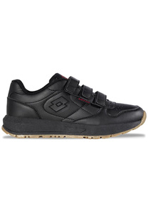 Lotto Straight VL Unisex Basic Klett Sneaker 2400870U 1111 �BLACK 