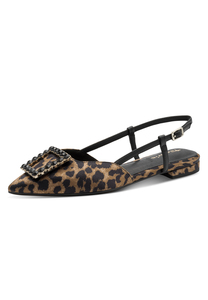 Tamaris Damen Slingpumps 1-29403-42-360 Frauen Schuh vegan Leopard