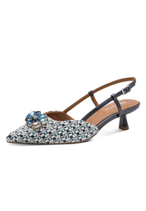 Tamaris Stiletto Slingpumps Damen 1-29512-46-897 Frauen Schuh Blau