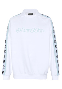 Lotto Herren Sweatshirt 1325016 Training Pullover Loose Fit Wei� 