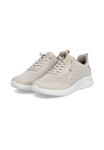 Rieker Damen Sneaker Sneaker Freizeit bequem Memory-Foam M8551-60 beige 