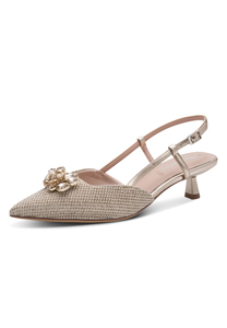Tamaris Stiletto Slingpumps Damen 1-29512-46-289 Frauen Schuh Metallic
