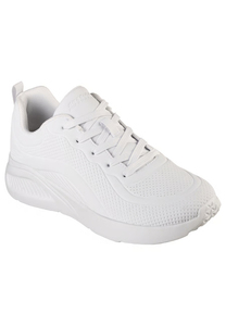 Skechers Damen BOBS Sport Buno How Sweet Sneaker  117151 WHT  White