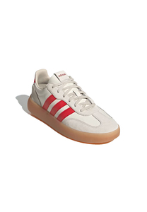 Adidas Herren BARREDA DECODE LUX Sneaker JR1231 Schn�rschuhe Schuhe Beige/Rot