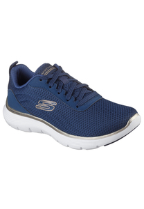 Skechers Damen Flex Appeal 5.0 Uptake Sneaker 150206 NVGD  Navy Gold