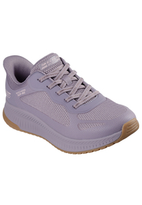 Skechers Damen BOBS Squad 4 Slip-ins Staple Look 117624 PUR Purple