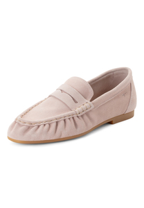 Tamaris Damen Leder Moccassin 1-24205-46-532 Frauen Schuhe Slipper Rosa