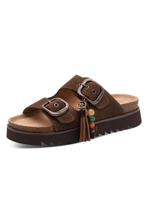 Tamaris Sandale 1-27521-46-304 Damen Frauen Schuhe Pantolette Braun