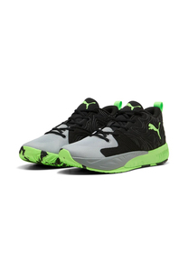 Puma Unisex Court Pro 3 Mid Basketballschuhe 313830-02 Black/Green