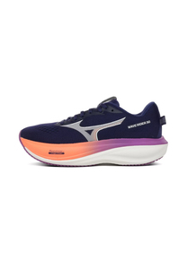 Mizuno Damen Wave Rider 30 Laufschuh J1GM262074 Rhodonite/White/Fircecracker