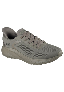 SKECHERS Herren Slip-Ins BOBS Sport Squad Chaos Sneaker 118312 OLV Olive