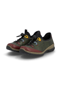 Rieker Damen Halbschuh Slipper Schuhe N3271-54 Green