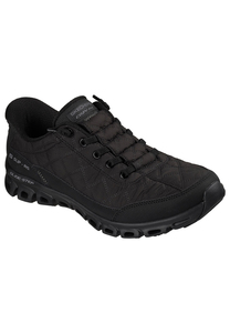 Skechers Damen GLIDE-STEP-AT EASE Cozy Fit Sneaker Slip-ins 104556 BBK