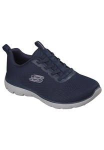Skechers Damen Summits Fresh Vision Sneaker Sportschuhe 150344 NVY Blau 
