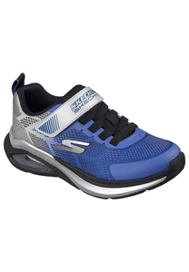 Skechers Kinder Microspec Max Velocity Sneaker 404110L BLSL Blue Silver