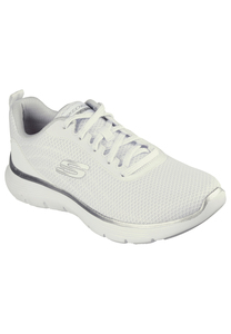 Skechers Damen Flex Appeal 5.0 Uptake Sneaker 150206 WSL White Silver