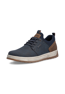 Rieker Herren Slipper Extraweite H Gummizug RiekerTEX 37050-15 Blue