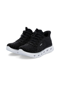 Rieker Damen EDINA Sneaker Low Ready2GO M6066-01 Schwarz